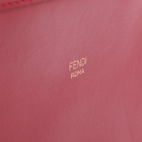 Fendi Camera Bag aus Leder in Rot