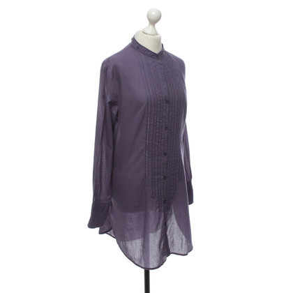 Armani Jeans Kleid aus Baumwolle in Violett