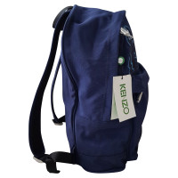 Kenzo Backpack Canvas in Blue