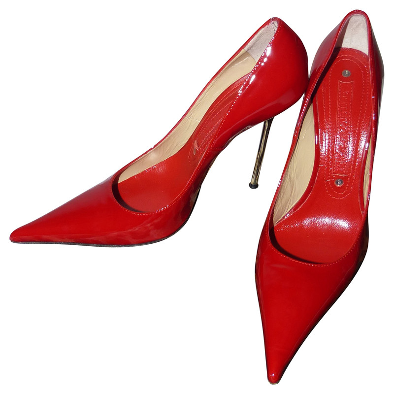 Gianmarco Lorenzi pumps in patent leather