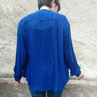 Armani Jeans Top Linen in Blue