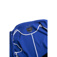 Set Jacke/Mantel aus Viskose in Blau