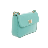 Abro Sac à bandoulière en Cuir en Turquoise