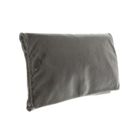 Abro Clutch aus Lackleder in Schwarz