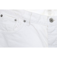 Prada Jeans aus Baumwolle in Weiß