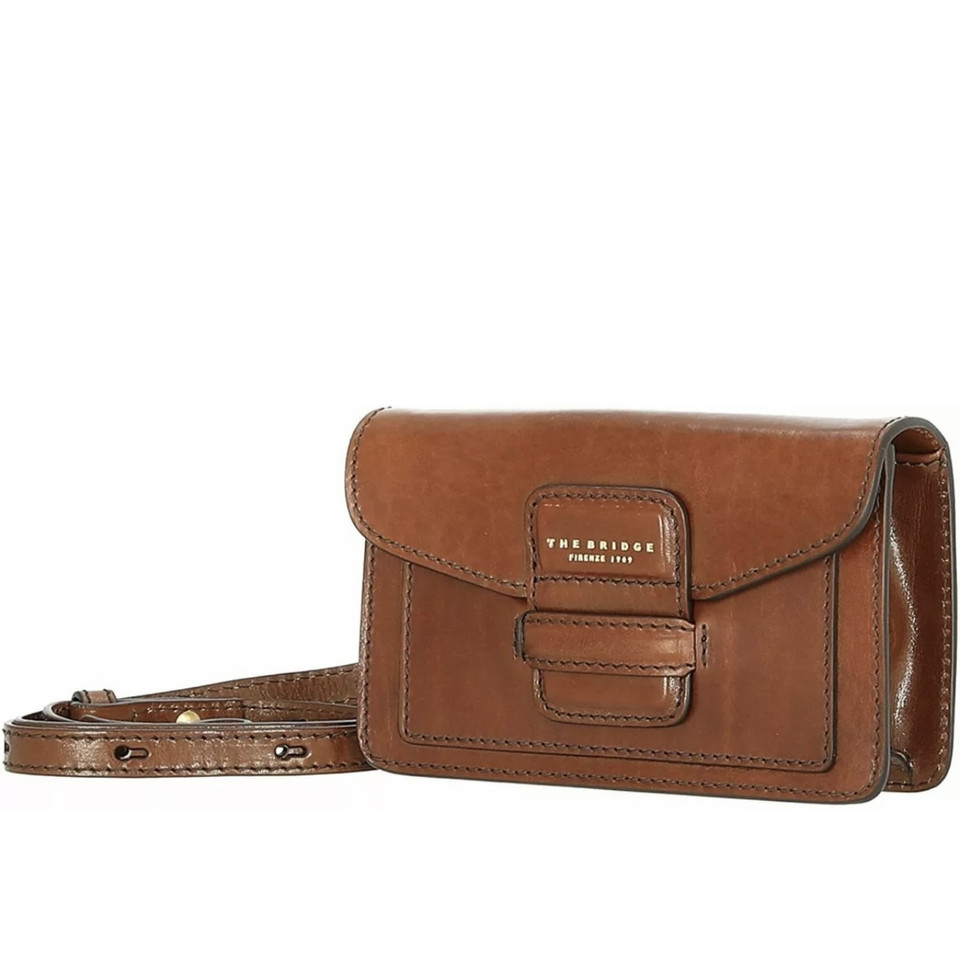 The Bridge Travel bag Leather in Brown