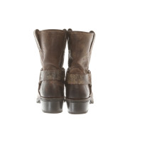 Frye Bottines en Cuir en Marron