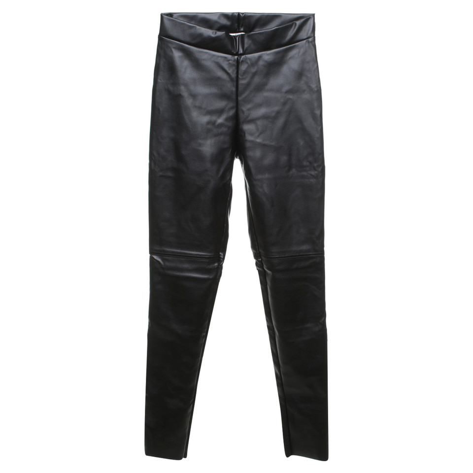 Wolford Leather-look leggings
