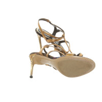 Etro Sandals Leather in Gold