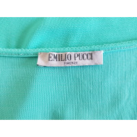 Emilio Pucci Top in Turquoise