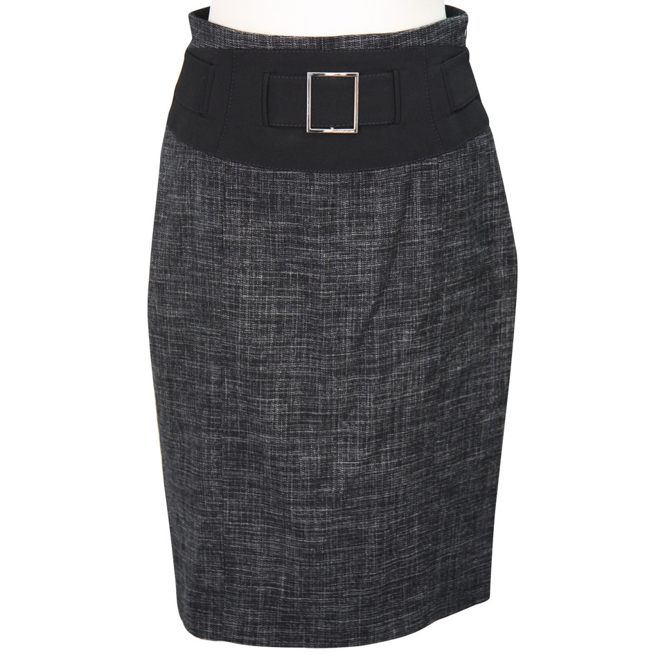 Karen Millen skirt with check pattern