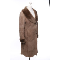 Emu Australia Jacket/Coat Fur in Taupe