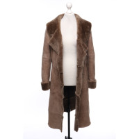 Emu Australia Jacket/Coat Fur in Taupe