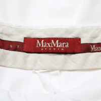 Max Mara Hose in Weiß