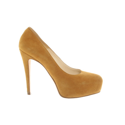 Brian Atwood Décolleté/Spuntate in Pelle in Giallo
