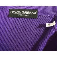 Dolce & Gabbana Maglieria in Seta in Viola