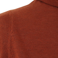 American Vintage Turtleneck Sweater in rust