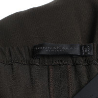 Donna Karan trousers in olive green