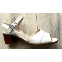 Bally Sandals Leather in Cream