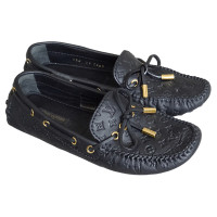 Louis Vuitton "Gloria" Monogram Patern Slipper-Loafers