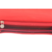 Escada Clutch Bag Leather in Red