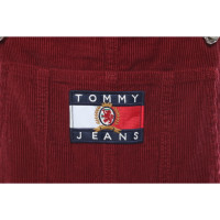 Tommy Hilfiger Jumpsuit aus Baumwolle in Rot