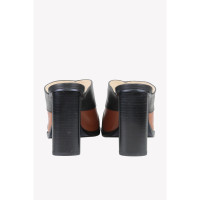 Jil Sander Sandals Leather in Black