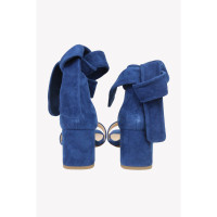 Fabienne Chapot Sandalen aus Leder in Blau