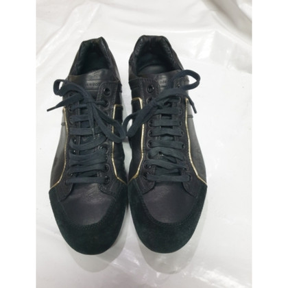 Dior Sneakers aus Leder in Schwarz