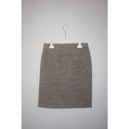 Henry Cotton's Skirt Wool in Beige