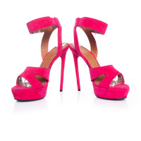 Givenchy Sandali in Pelle scamosciata in Rosa