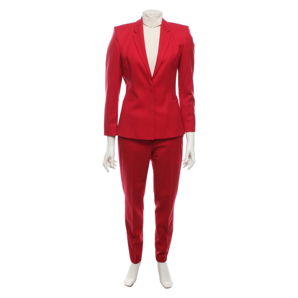Hugo Boss Suit Wool in Red