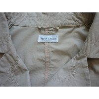 Rena Lange Jacke/Mantel aus Baumwolle in Beige