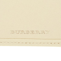 Burberry Tasje/Portemonnee Leer in Wit