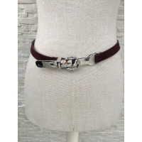 Navyboot Belt Leather in Bordeaux