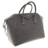 Givenchy Antigona Medium Leer in Grijs