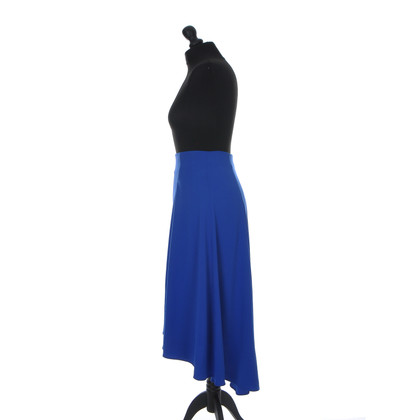 Karen Millen Skirt Viscose in Blue