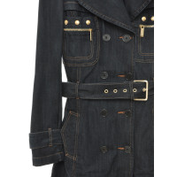 Barbara Bui Jacket/Coat Cotton in Blue