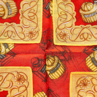 Balenciaga Schal/Tuch aus Seide in Rot