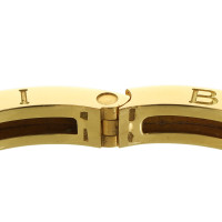 Bulgari Gouden armband met logo in reliëf