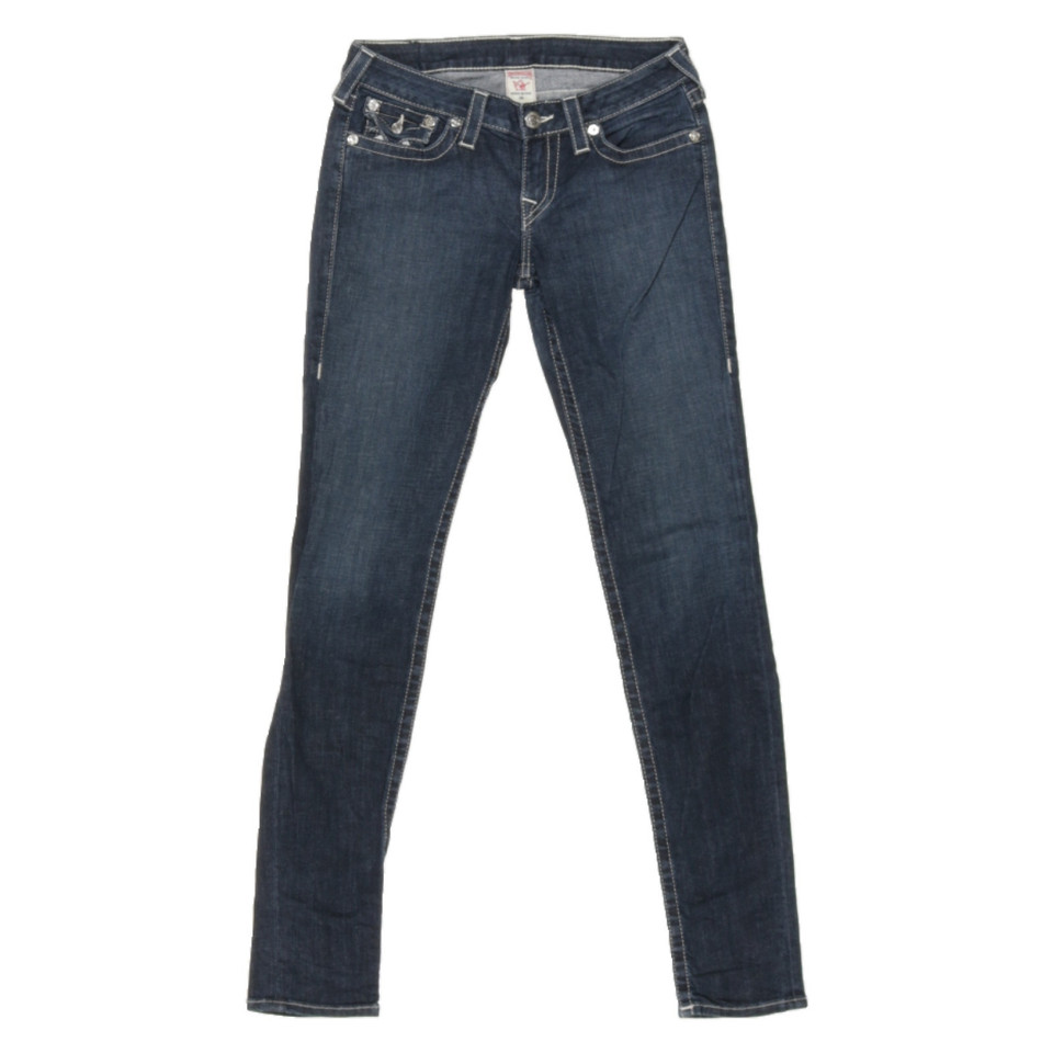 True Religion Jeans aus Baumwolle in Blau