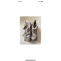 Cinzia Araia Sneakers aus Leder in Beige