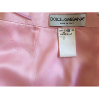Dolce & Gabbana Jupe en Soie en Rose/pink