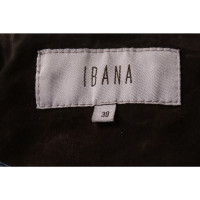 Ibana Giacca/Cappotto in Pelle scamosciata in Marrone