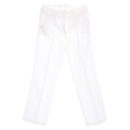 Elegance Paris Trousers in White