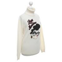 Moschino Love Turtleneck sweater with motif