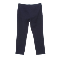 Diane Von Furstenberg Paire de Pantalon en Coton en Bleu