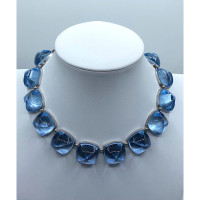 Baccarat Necklace Silver in Turquoise