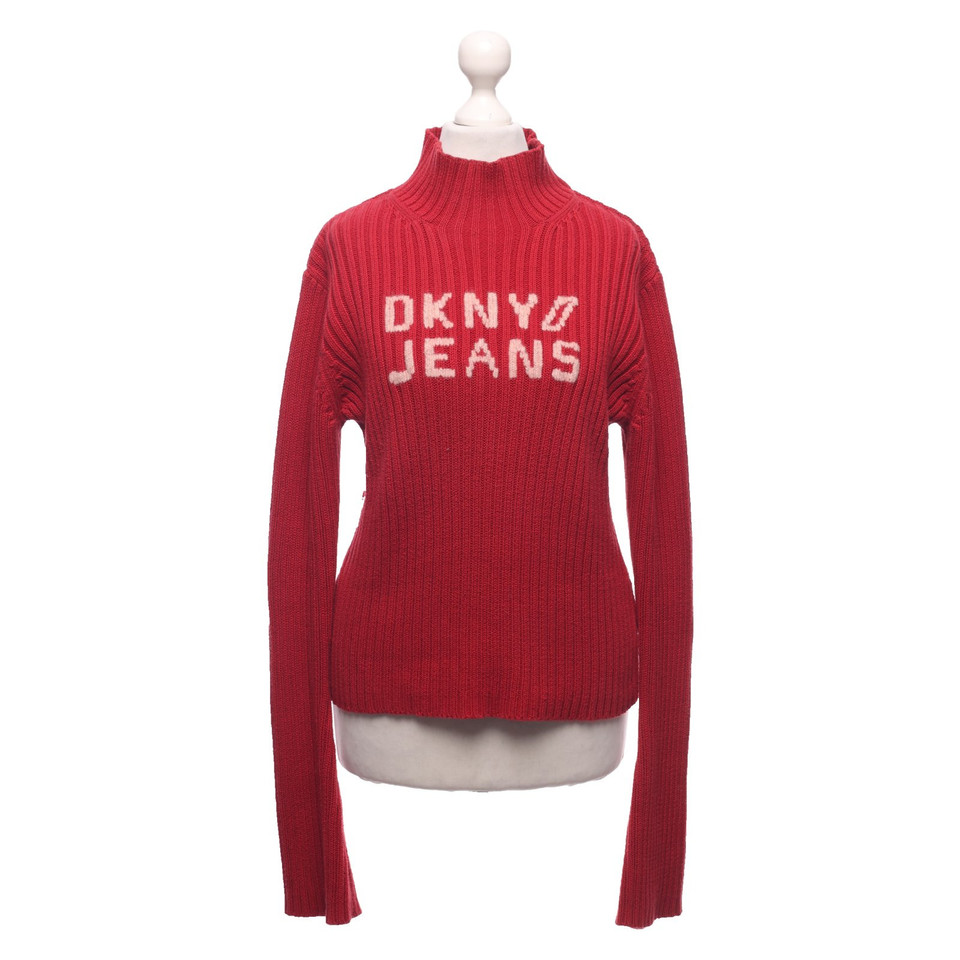 Dkny Tricot en Coton en Rouge