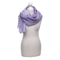 St. Emile silk scarf with pattern